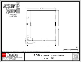 909 Dairy Ashford Rd, Houston, TX à louer Plan d’étage– Image 1 sur 1