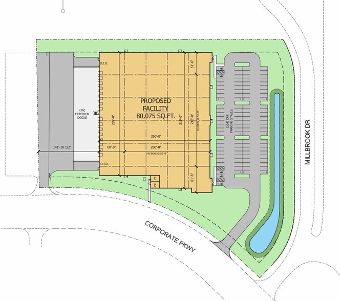 2600 Corporate Pky, Algonquin, IL à vendre - Plan de site – Image 2 sur 2