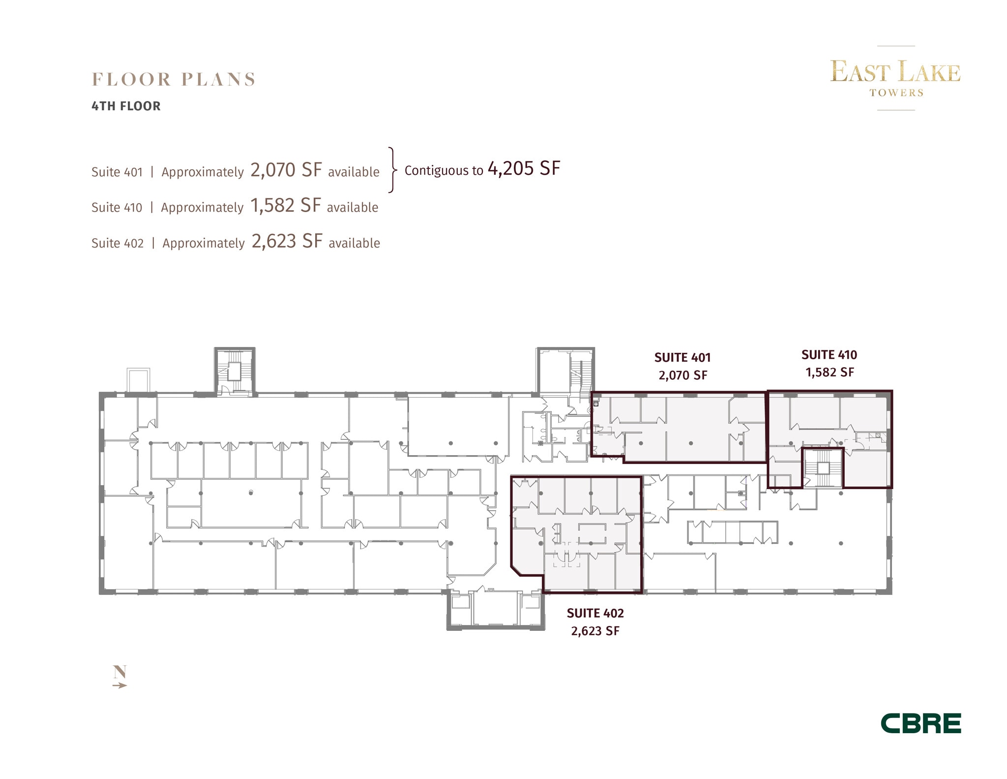 4425 N Port Washington Rd, Glendale, WI à louer Plan d’étage– Image 1 sur 1