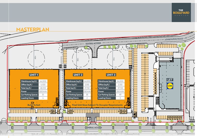 Hampton Av, Peterborough à louer - Plan de site – Image 1 sur 2