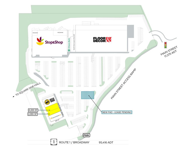 164-180 Main St, Saugus, MA à louer - Photo de l’immeuble – Image 3 sur 11