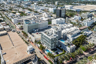 1600 Collins Ave, Miami Beach, FL - VUE AÉRIENNE  vue de carte