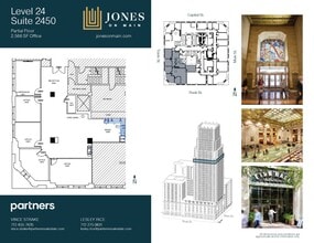 712 Main St, Houston, TX à louer Plan d’étage– Image 1 sur 2