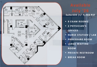 7515 S Main St, Houston, TX à louer Plan d’étage– Image 1 sur 2