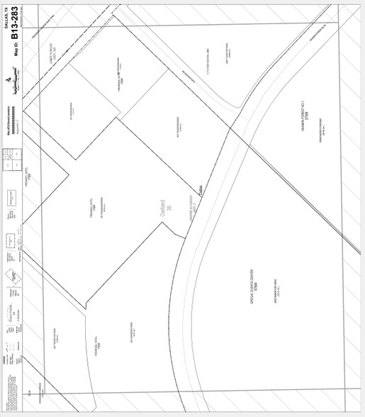 5055 N President George Bush Hwy, Garland, TX à vendre - Plan cadastral – Image 2 sur 5