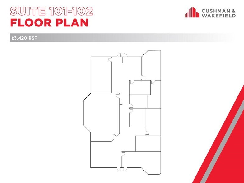 3400 Unicorn Rd, Bakersfield, CA à louer - Plan d’étage – Image 3 sur 3