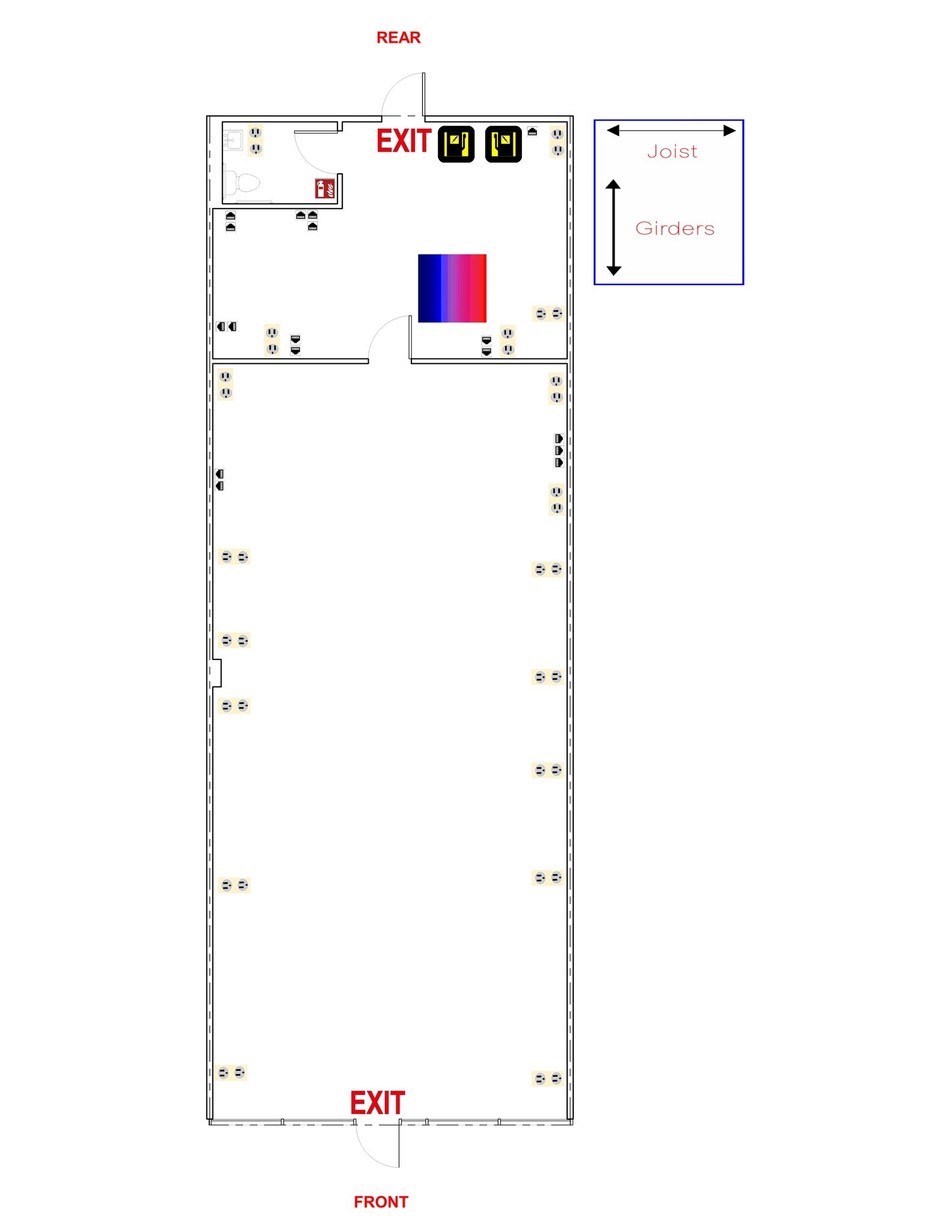 9420 College Park Dr, The Woodlands, TX à louer Plan de site– Image 1 sur 1