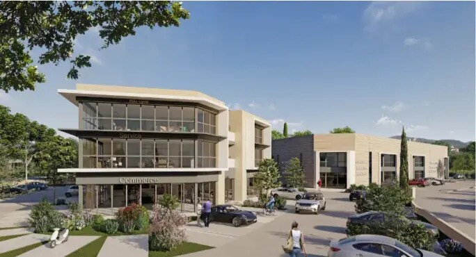 Local commercial dans Ollioules à louer Photo de l’immeuble– Image 1 sur 3