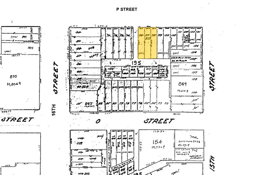 1516 P St NW, Washington, DC à louer - Plan cadastral – Image 2 sur 24