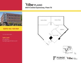 660 N Central Expy, Plano, TX à louer Plan d’étage– Image 1 sur 1