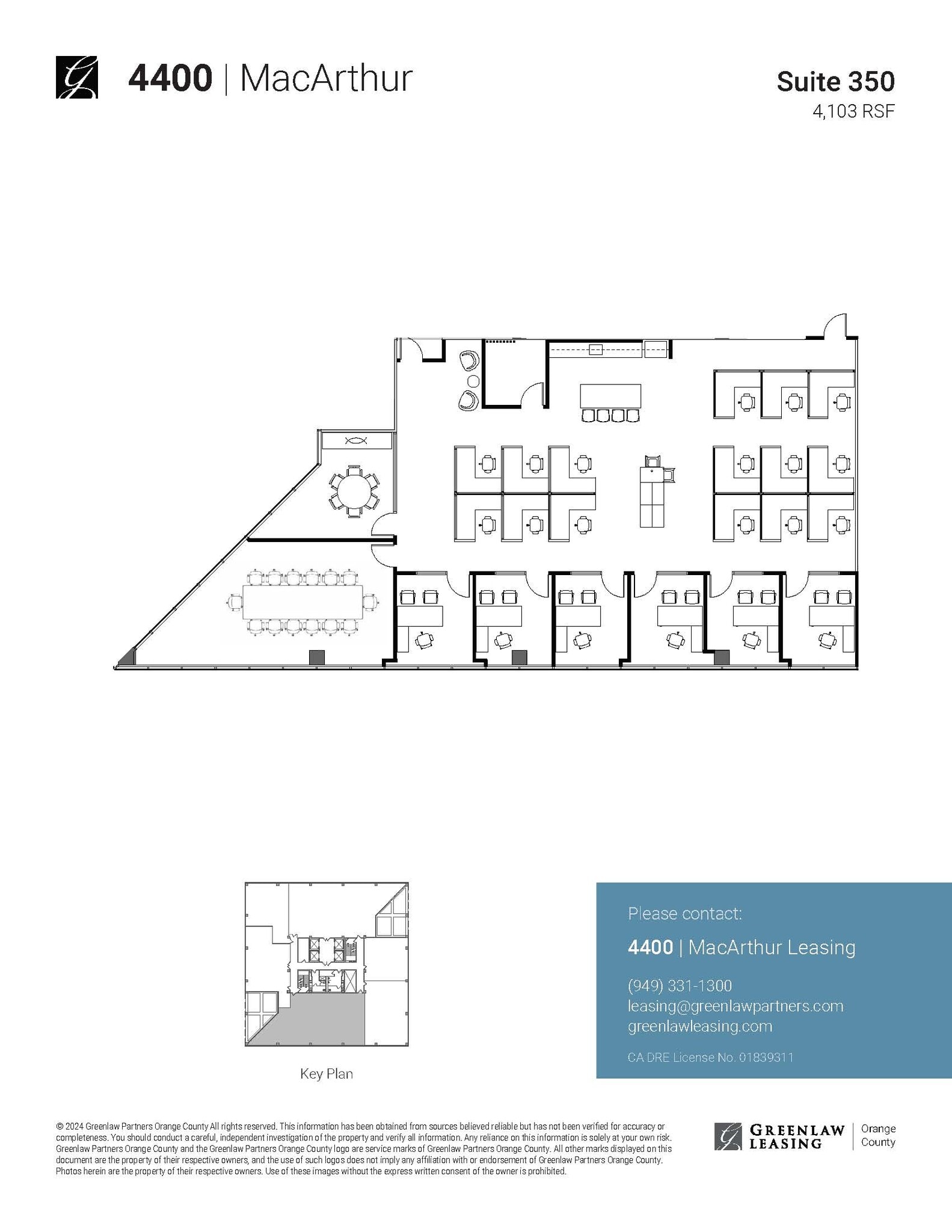 4400 MacArthur Blvd, Newport Beach, CA à louer Plan d’étage– Image 1 sur 6