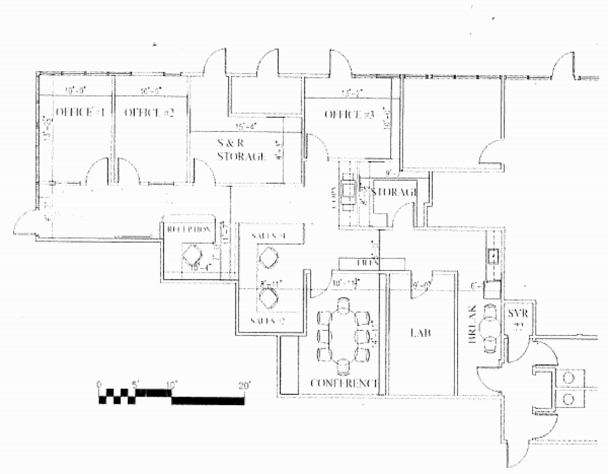 250-286 E Hamilton Ave, Campbell, CA à louer Plan d’étage– Image 1 sur 1