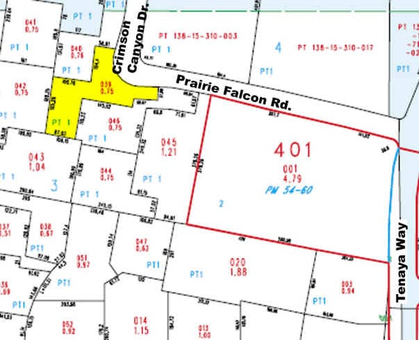 7371 Prairie Falcon Rd, Las Vegas, NV à vendre - Plan cadastral – Image 3 sur 28