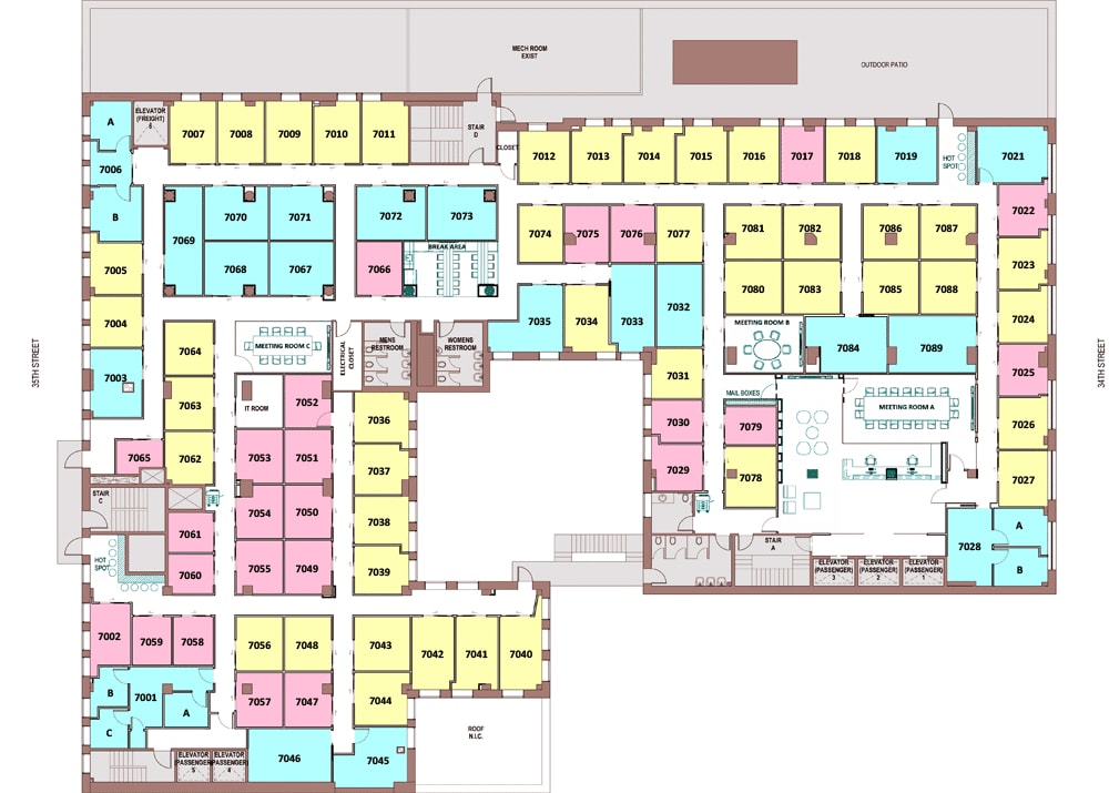 31 W 34th St, New York, NY à louer Plan d’étage– Image 1 sur 15