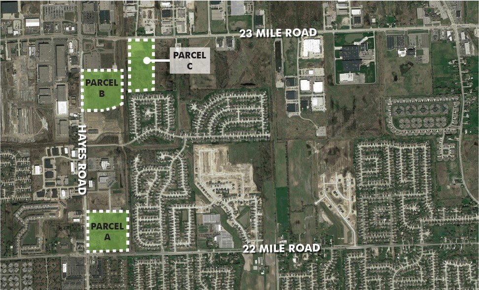 Hayes & 22 Mile Rd, Macomb Township, MI à vendre - Photo principale – Image 2 sur 2