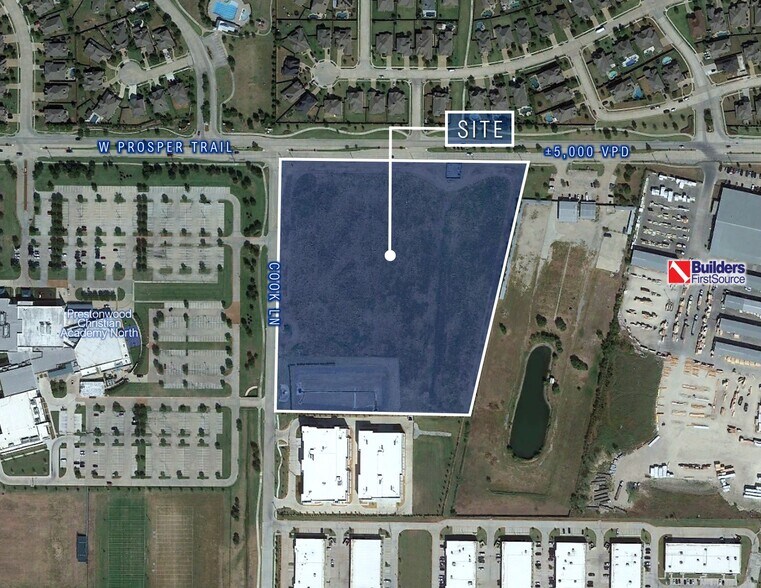 Prosper Trail & Cook Ln, Prosper, TX à vendre - Photo de l’immeuble – Image 1 sur 3