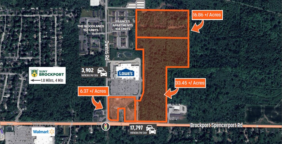 300 Owens Rd, Brockport, NY à vendre - Photo de l’immeuble – Image 1 sur 3