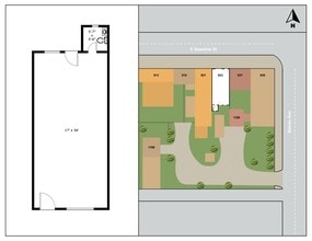 923 E Base Line St, San Bernardino, CA à louer Plan de site– Image 2 sur 2