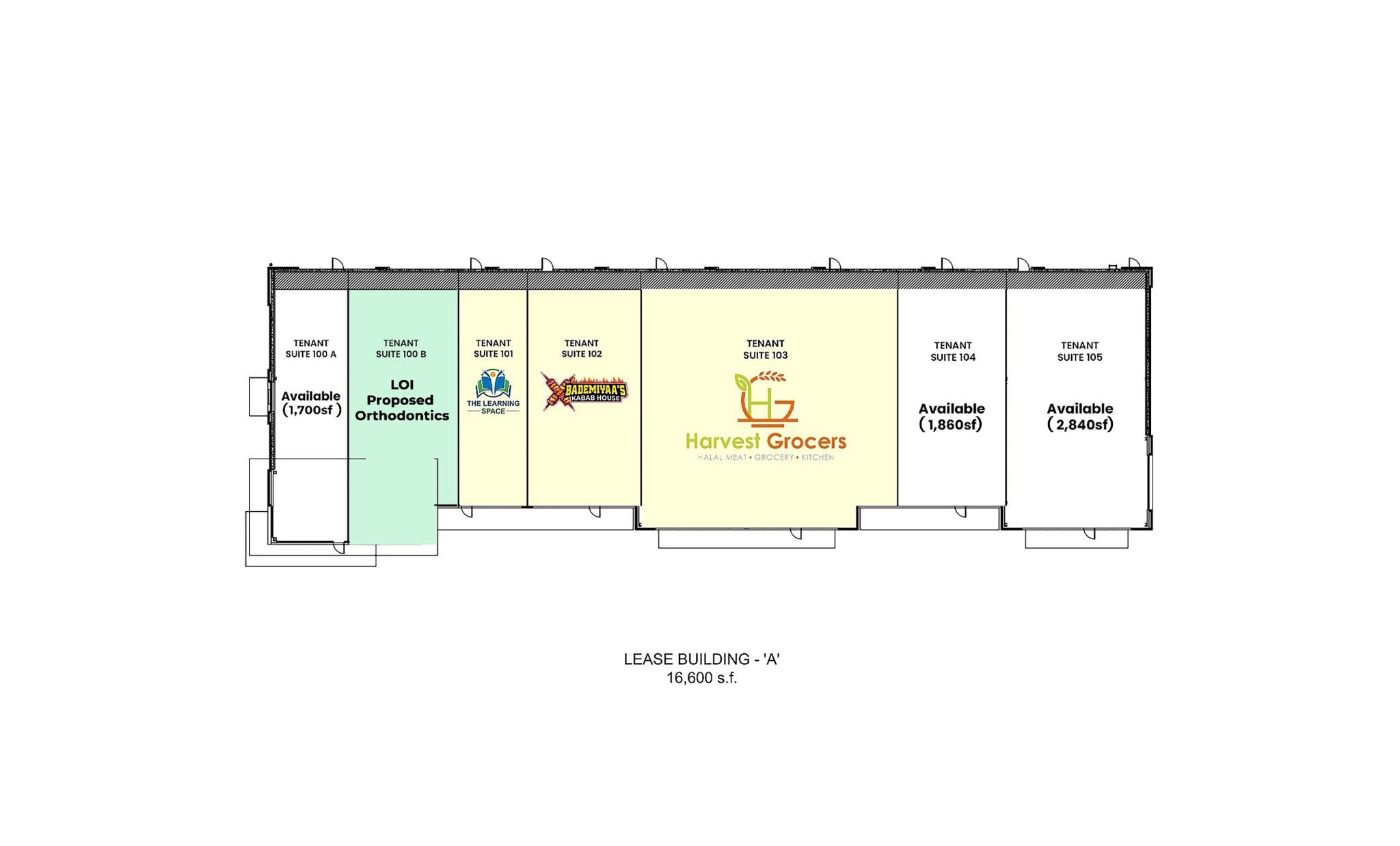 2310 Harlem Rd, Richmond, TX à louer Plan d’étage– Image 1 sur 4