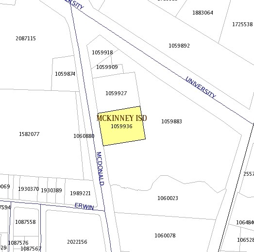 1028 N McDonald St, McKinney, TX à louer - Plan cadastral – Image 3 sur 28