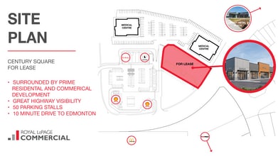 14 Westwind Dr, Spruce Grove, AB à louer Plan de site– Image 2 sur 3
