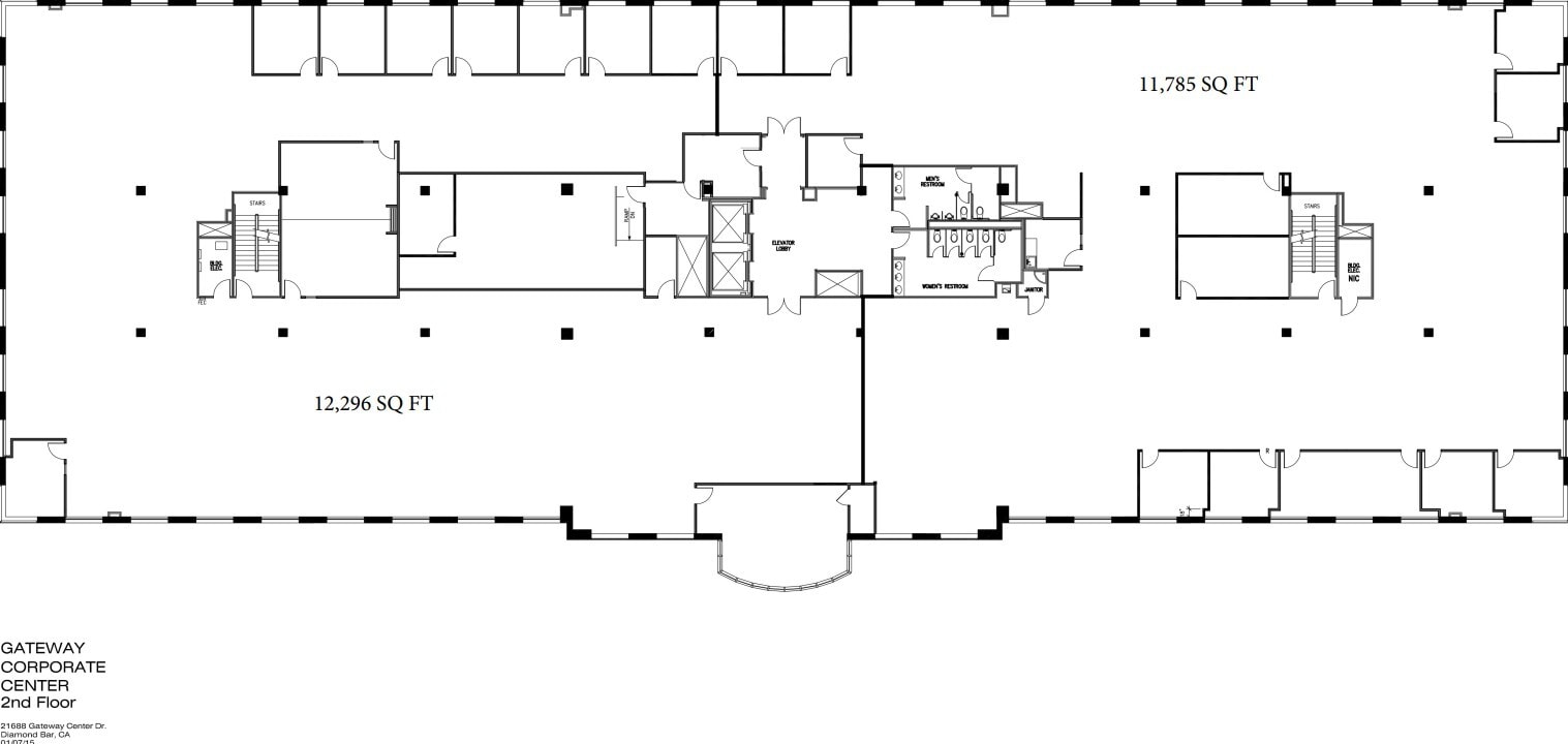 21688 Gateway Center Dr, Diamond Bar, CA à louer Plan d’étage– Image 1 sur 1