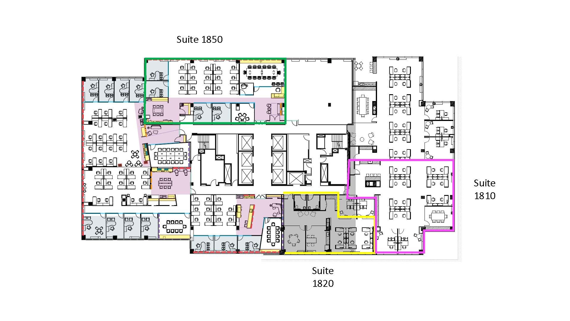 1700 N Moore St, Arlington, VA à louer Plan d’étage– Image 1 sur 2
