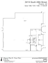 3414 S 48th St, Phoenix, AZ à louer Plan d’étage– Image 1 sur 1