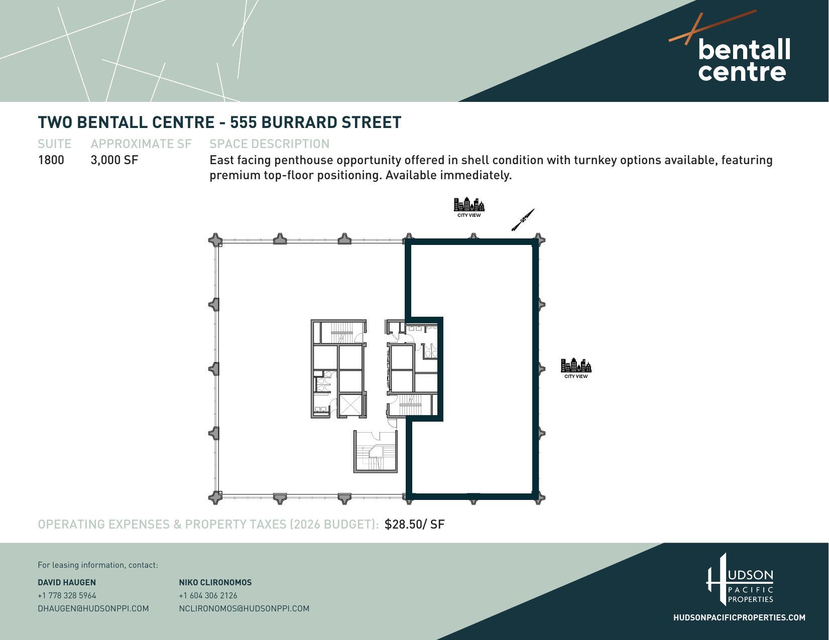 555 Burrard St, Vancouver, BC à louer Plan d’étage– Image 1 sur 1
