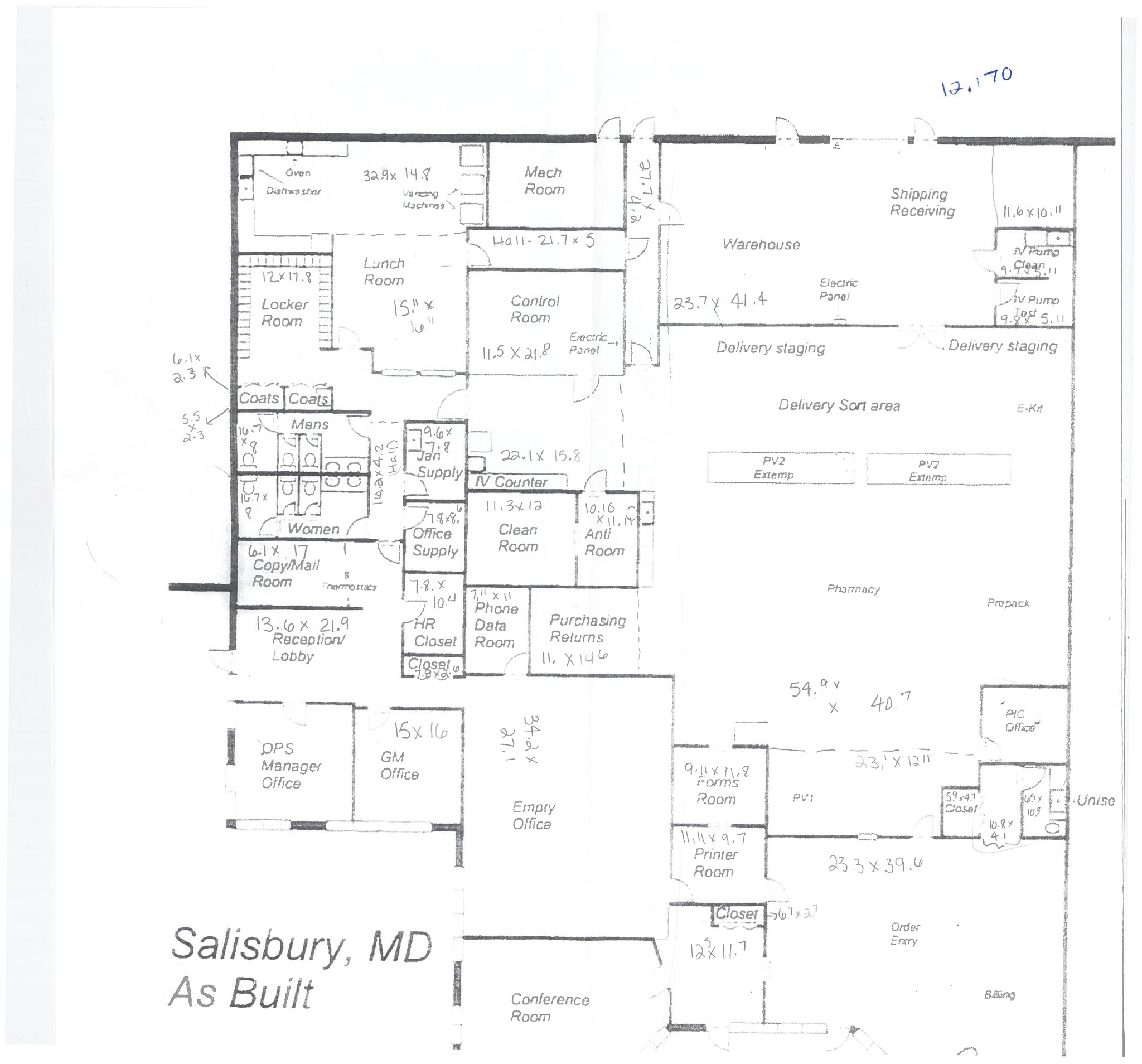 119 Naylor Mill Rd, Salisbury, MD à louer Plan de site– Image 1 sur 7