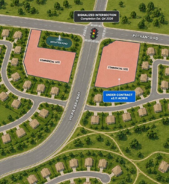 Viera Parkway & Potranco Rd, San Antonio, TX à vendre - Photo de l’immeuble – Image 3 sur 3