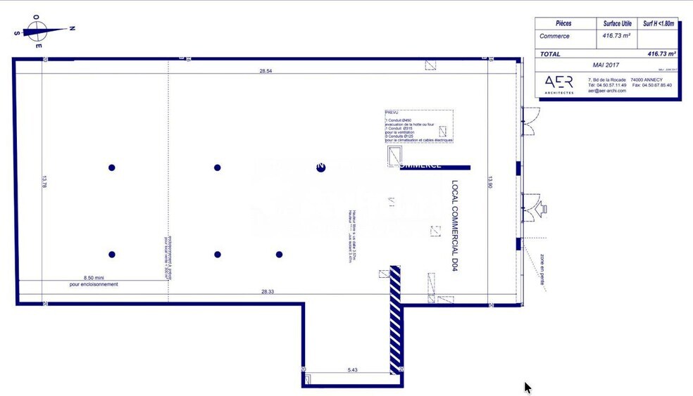Local commercial dans Rumilly à vendre - Plan d’étage – Image 3 sur 5
