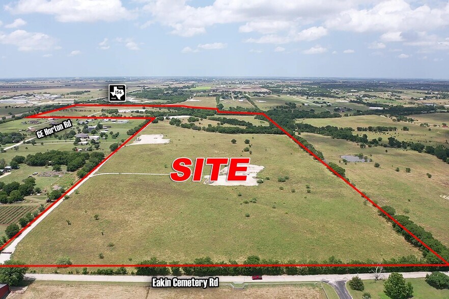 Eakin Cemetery Road Rd, Justin, TX à vendre - Photo principale – Image 1 sur 4