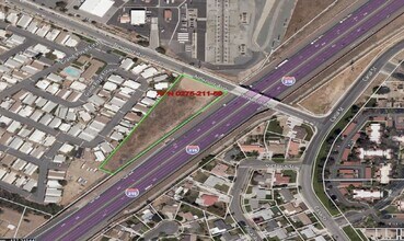 Newport Ave, Grand Terrace, CA - Vue aérienne vue de carte