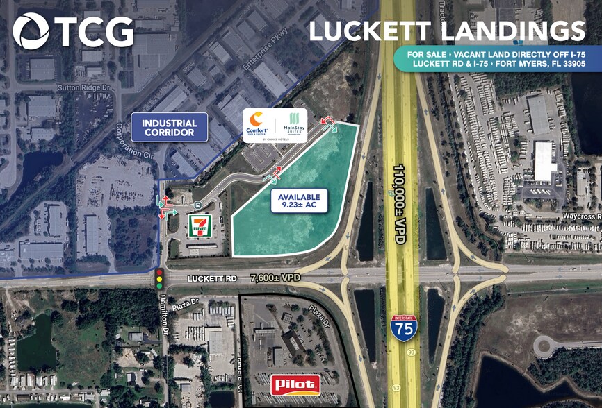 5151 Luckett Rd, Fort Myers, FL à vendre - Aérien – Image 1 sur 2