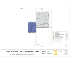 1011 Surrey Ln, Flower Mound, TX à louer Plan d’étage– Image 1 sur 1