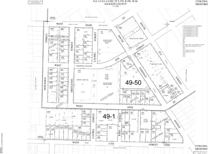 23 Newtown St, Medford, OR à vendre - Plan cadastral – Image 2 sur 5