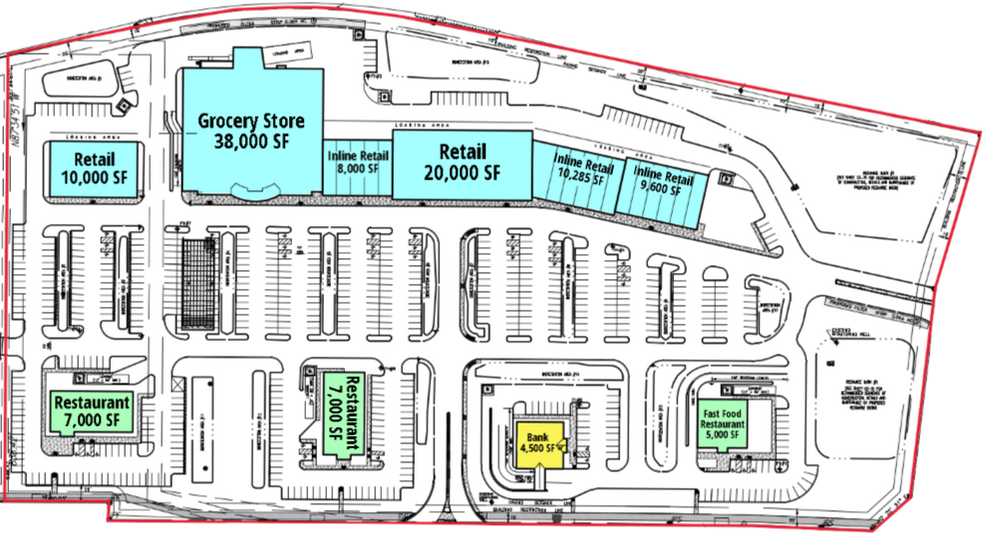 2424 N DuPont Pky, Middletown, DE à louer - Plan de site – Image 1 sur 2