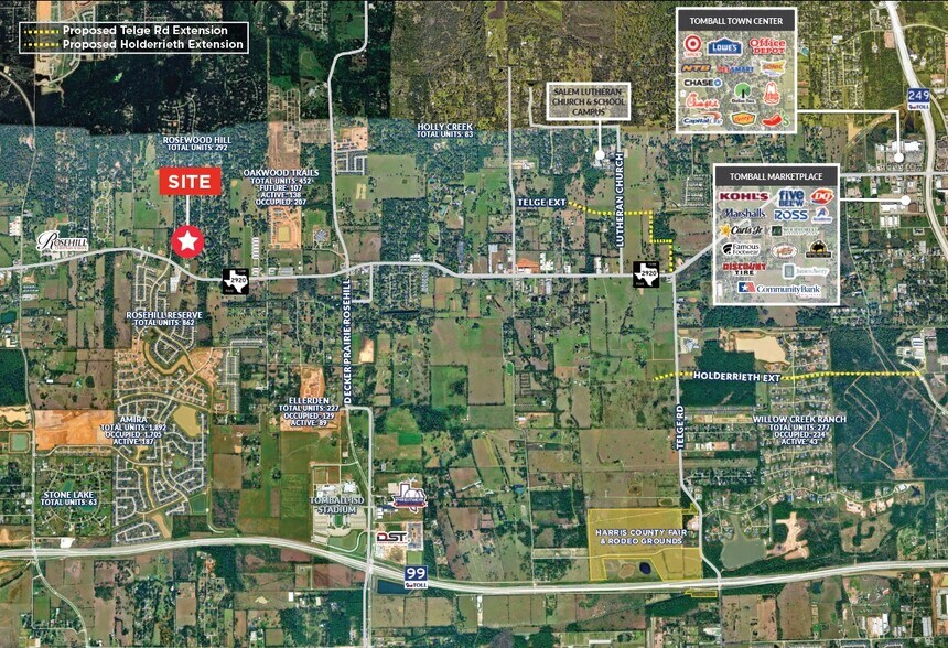 19030 FM 2920 Rd, Tomball, TX à vendre - Aérien – Image 2 sur 13