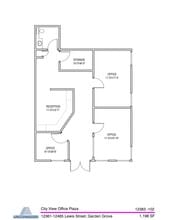 12361 Lewis St, Garden Grove, CA à louer Plan de site– Image 1 sur 1