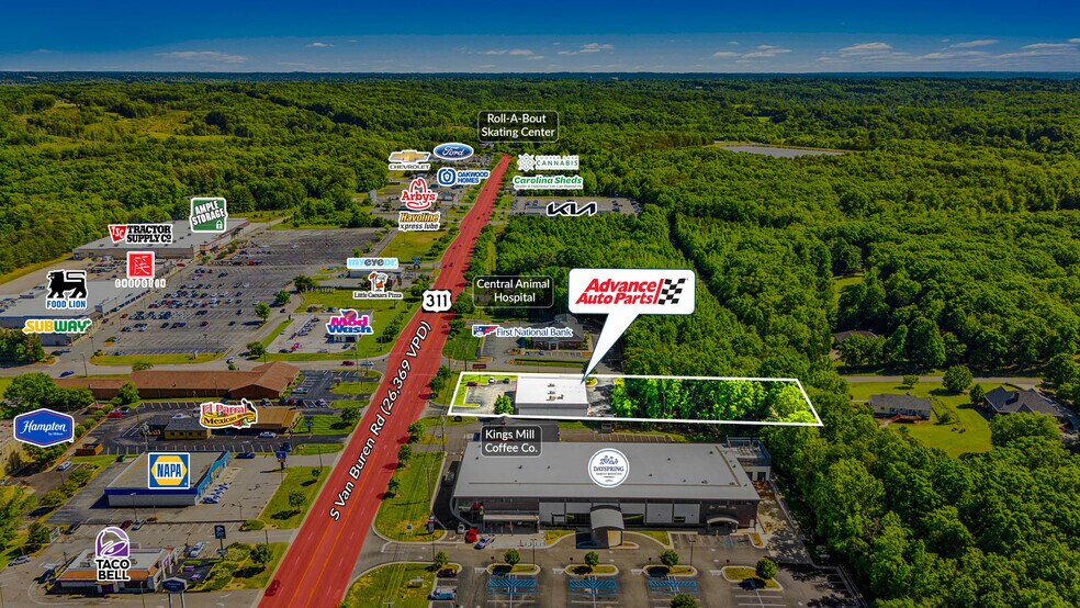735 S Van Buren Rd, Eden, NC à vendre - Photo de l’immeuble – Image 3 sur 5
