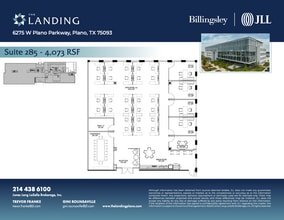 6275 W Plano Pky, Plano, TX à louer Plan d’étage– Image 1 sur 1