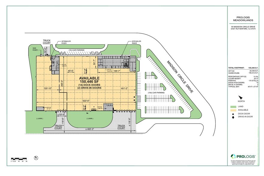 55 Madison Circle Dr, East Rutherford, NJ à louer - Plan de site – Image 2 sur 2