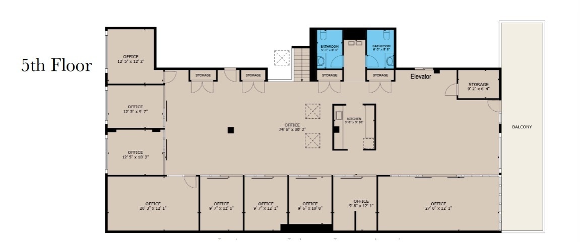 1643 N Milwaukee Ave, Chicago, IL à louer Plan d’étage– Image 1 sur 1