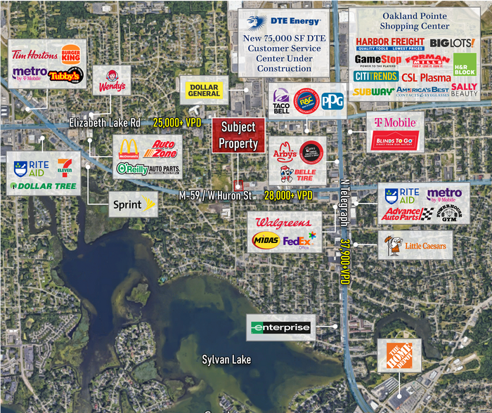 1156 W Huron St, Waterford, MI à vendre - Photo de l’immeuble – Image 2 sur 2