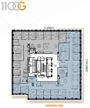 1100 G St NW, Washington, DC à louer Plan d’étage– Image 1 sur 1