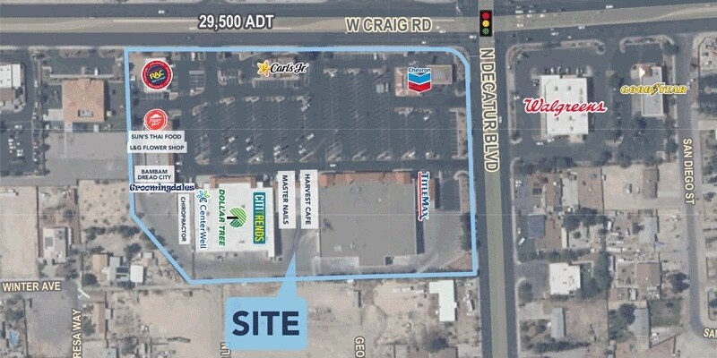 4811-4945 W Craig Rd, Las Vegas, NV à louer - Photo de l’immeuble – Image 3 sur 11