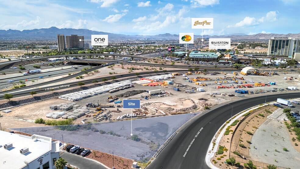7910 S Dean Martin Dr, Las Vegas, NV à vendre - Aérien – Image 2 sur 5