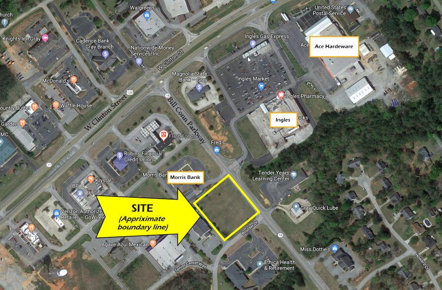 Bill Conn Pkwy, Gray, GA à vendre - Aérien – Image 1 sur 1