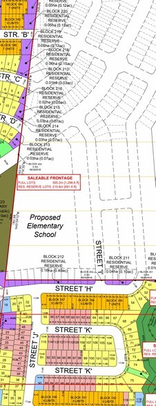 Clarkway Land Assembly portefeuille de 5 biens à vendre sur LoopNet.fr - Plan cadastral – Image 1 sur 16